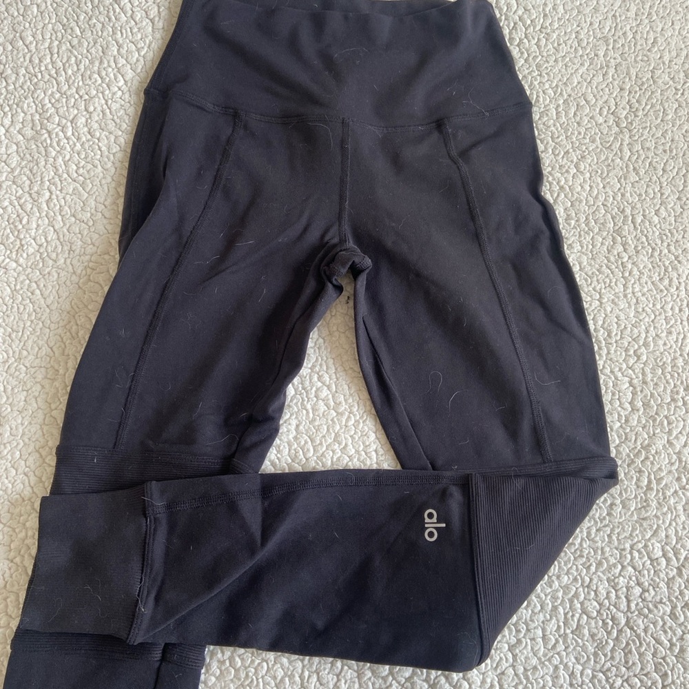 ALO Yoga Black High-Waist Leggings